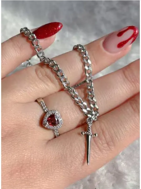 Heart-Shaped Stainless Steel Couple Set