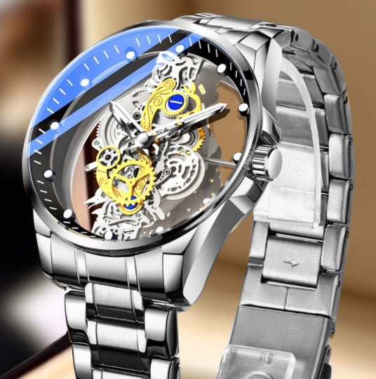 Keep Your Eye on your Man Skeleton Watch