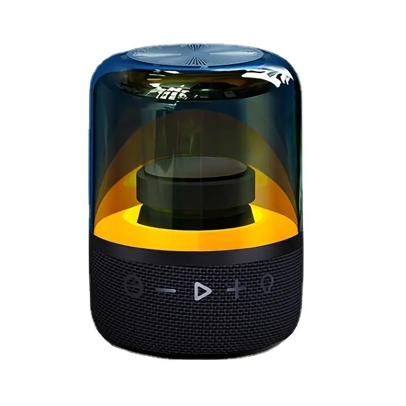 Portable Waterproof BT Speaker with RGB Light and Bass