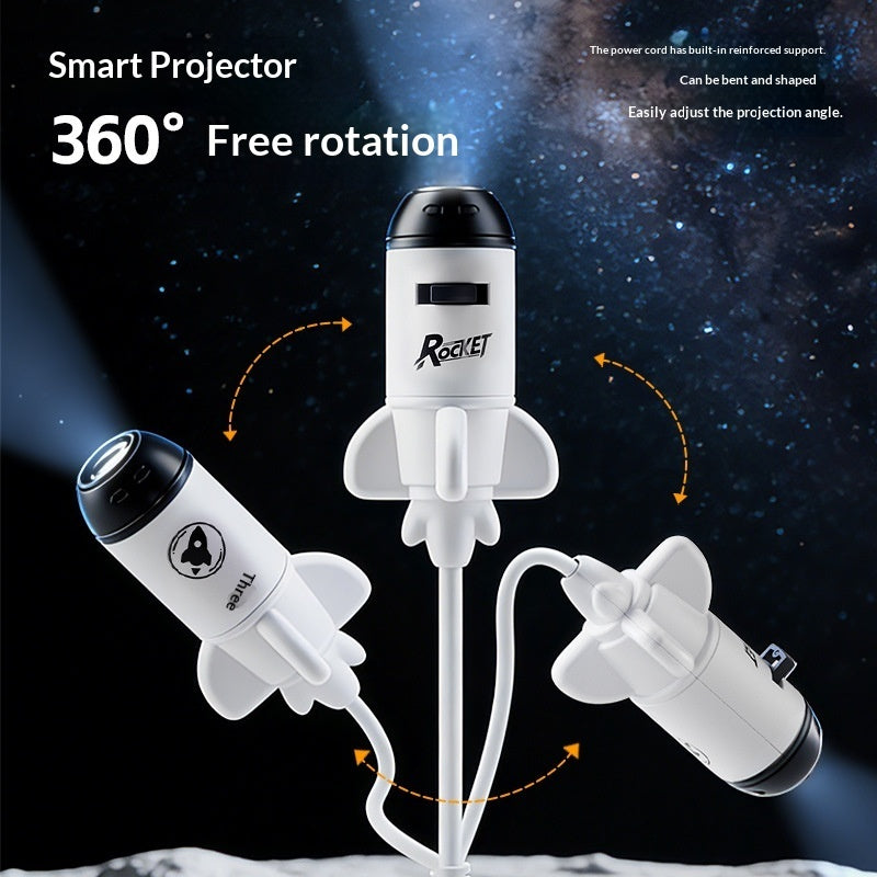 Starry Sky Projector Lamp USB-Powered LED Night Light