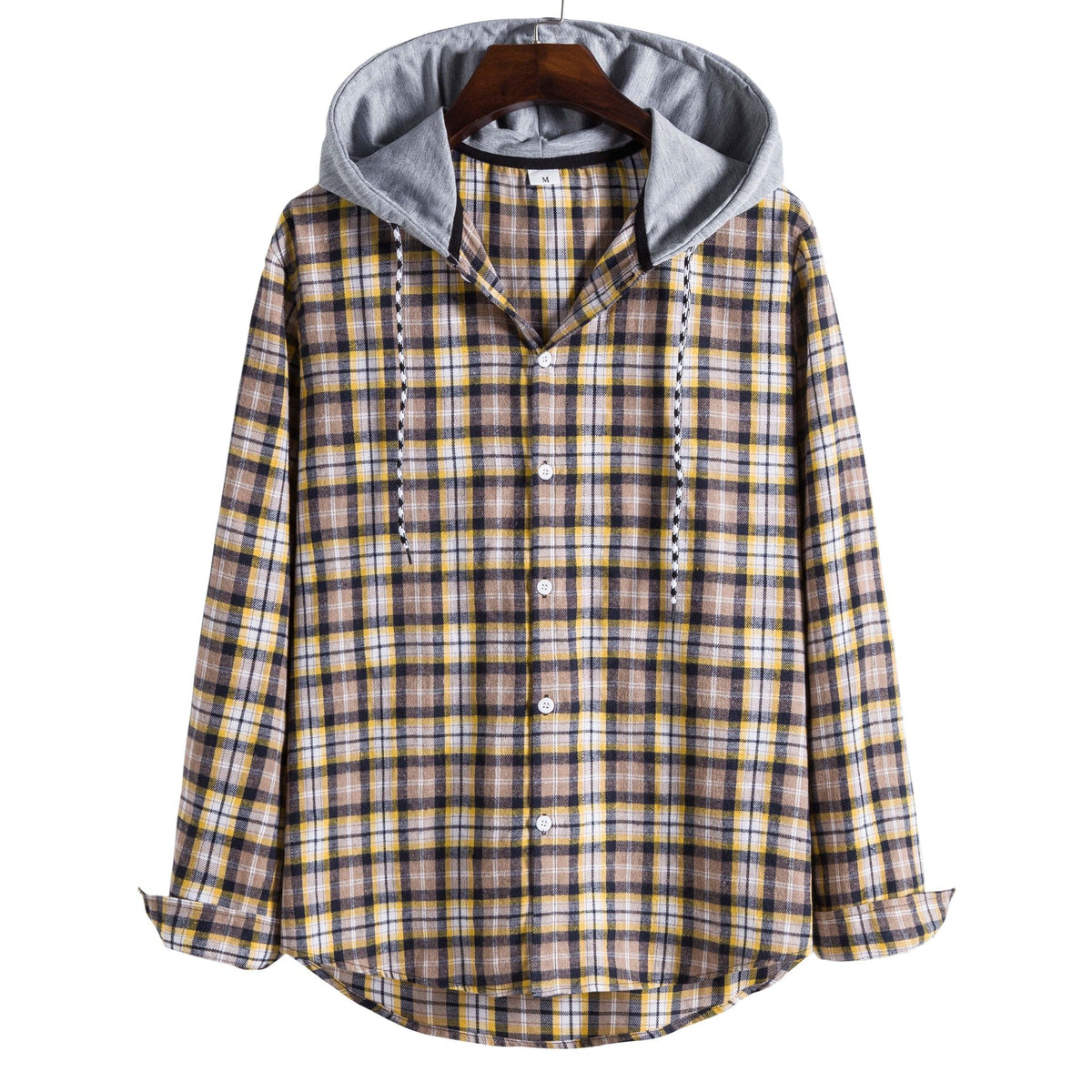 Casual Plaid Hoodie