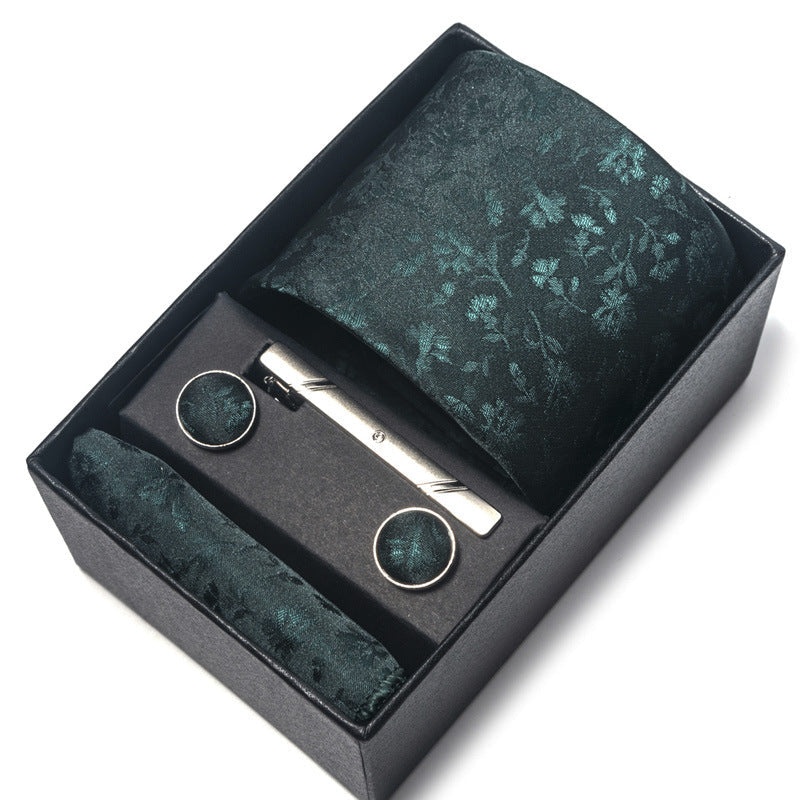 Jacquard Formal Tie Set