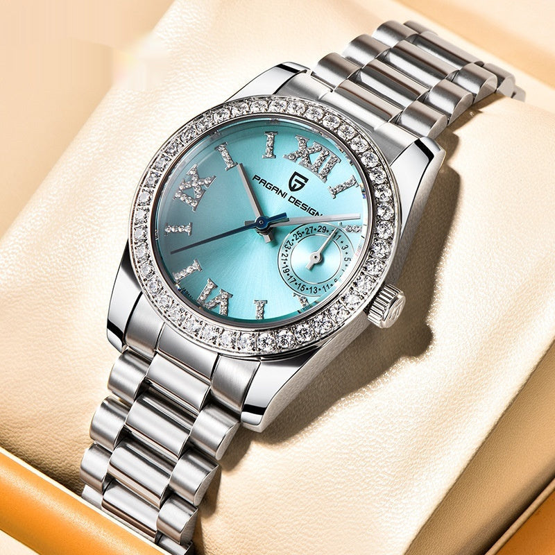 Ice on the Bezel: Pagani Design Ladies Dress Watch