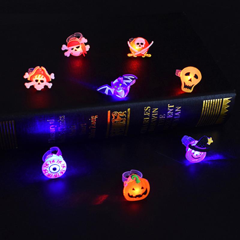 Halloween Glowing Rings