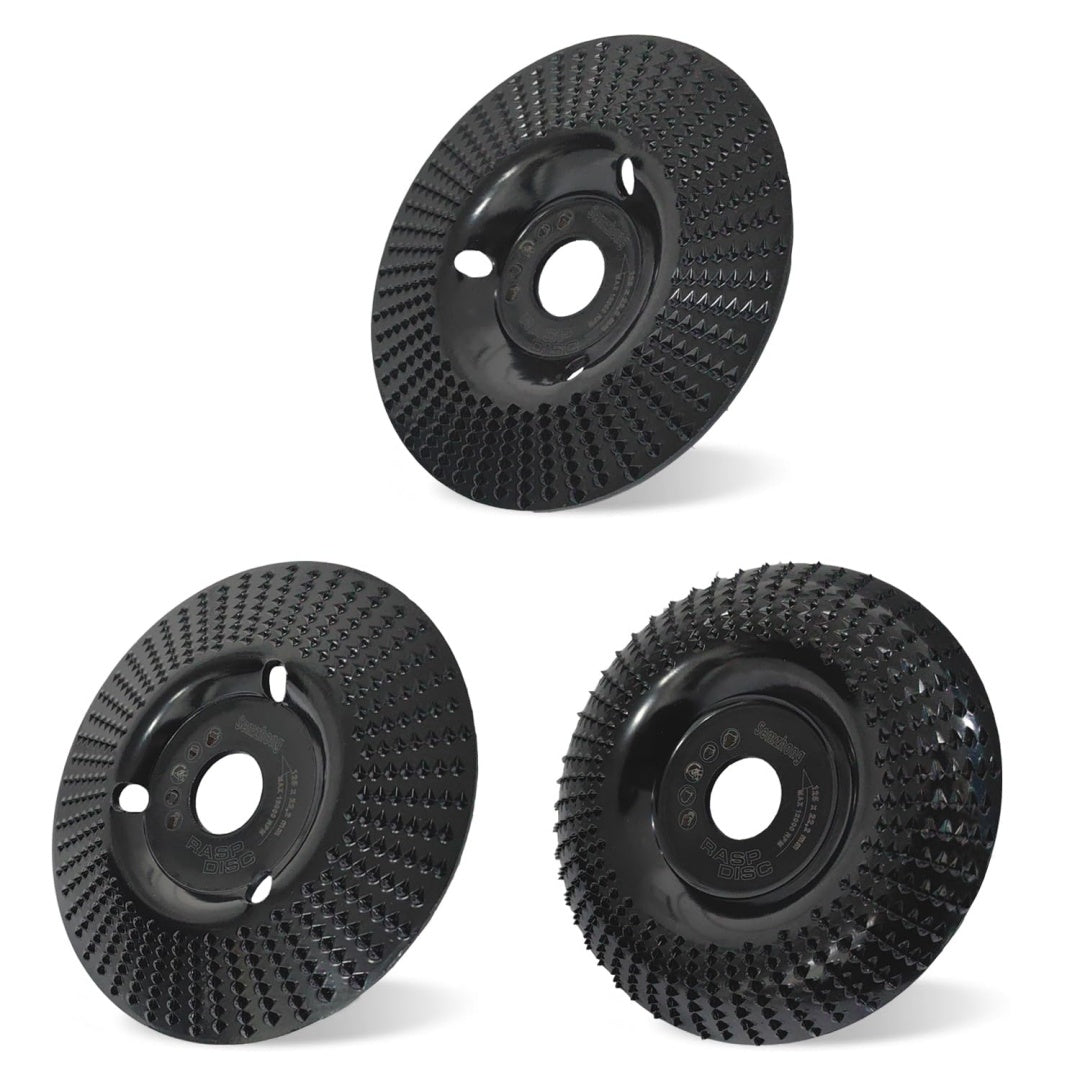 Wood Disc Grinder 125mm Wood Carving Disc, 3 Pieces