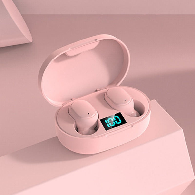 TWS E6S Bluetooth Earphones with Noise Cancelling Mic