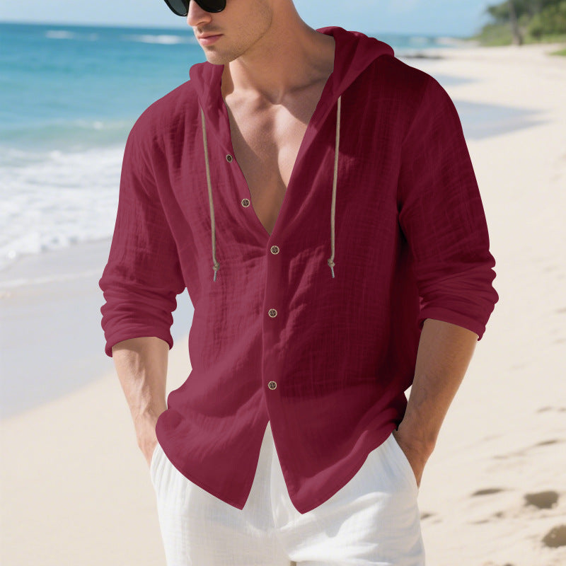 Casual Cardigan Beach Shirt