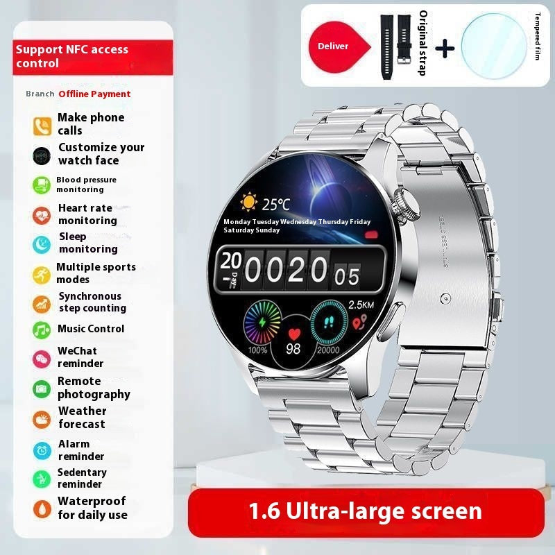 Cutting Edge,Space Tech, Low Profile Smart Watch