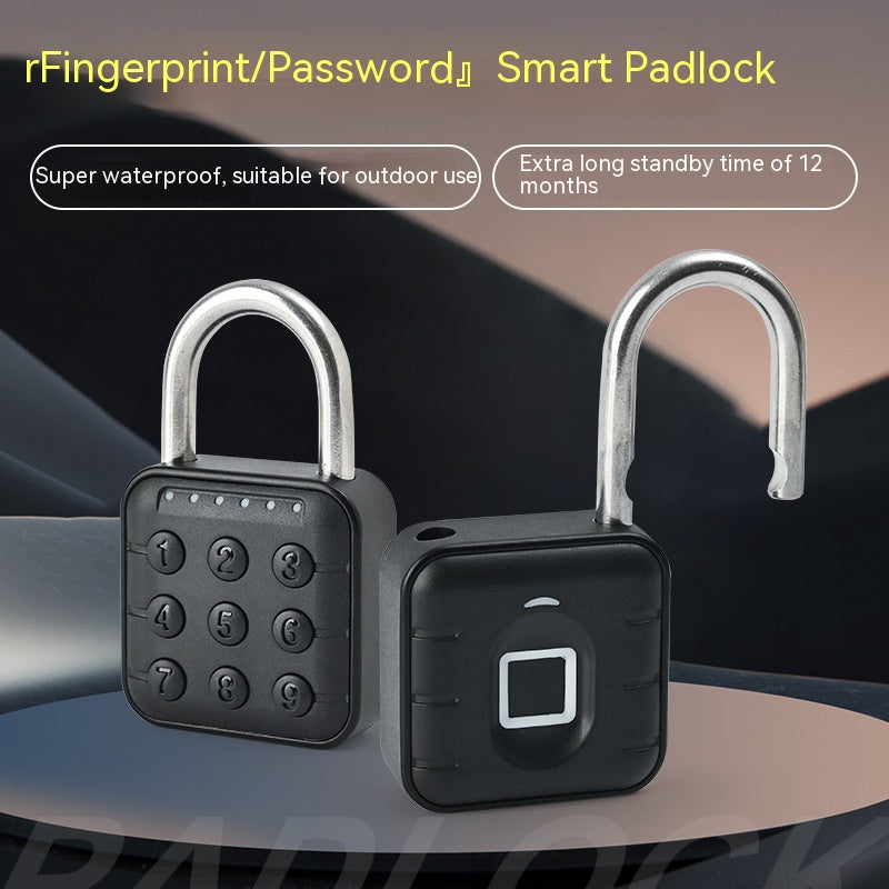 Fingerprint Padlock, Waterproof, Works With Its Own APP!