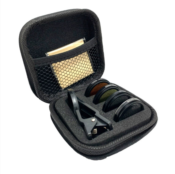 10 in 1 set of fisheye lens with external camera lens
