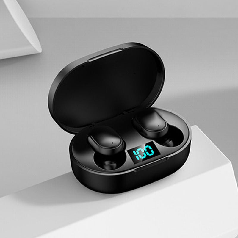 TWS E6S Bluetooth Earphones with Noise Cancelling Mic