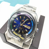 Rainbow Bezel, Zero Batteries: Orient Crystal Automatic Diver