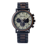 Super Rare- back to nature, wood and steel Watch