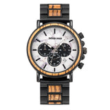 Super Rare- back to nature, wood and steel Watch