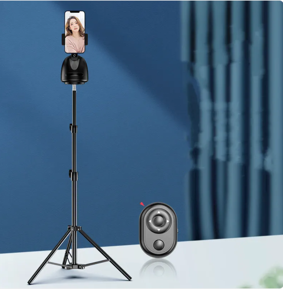 Simplified title: 360° Face-Tracking Phone Camera with AI