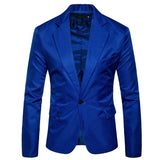 Single Row, One Button Casual Sports Jacket