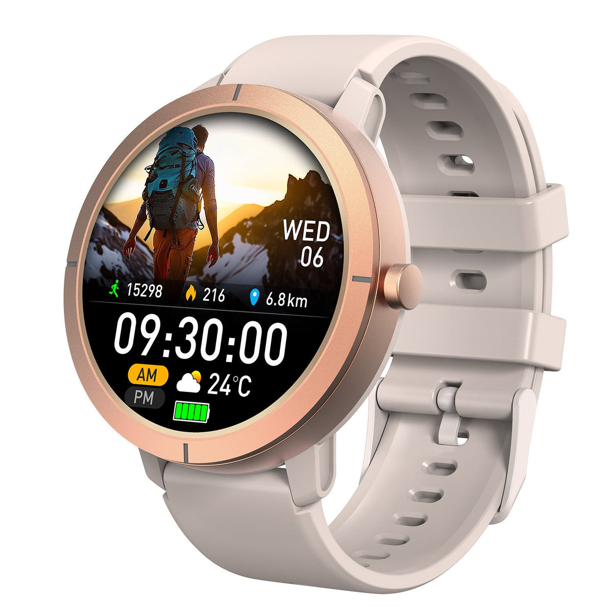 GPS Positioning Outdoors Person- Unisex Watch