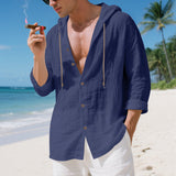 Casual Cardigan Beach Shirt
