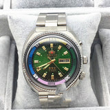 Rainbow Bezel, Zero Batteries: Orient Crystal Automatic Diver