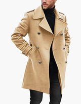 Woolen Men's Autumn And Winter Jacket
