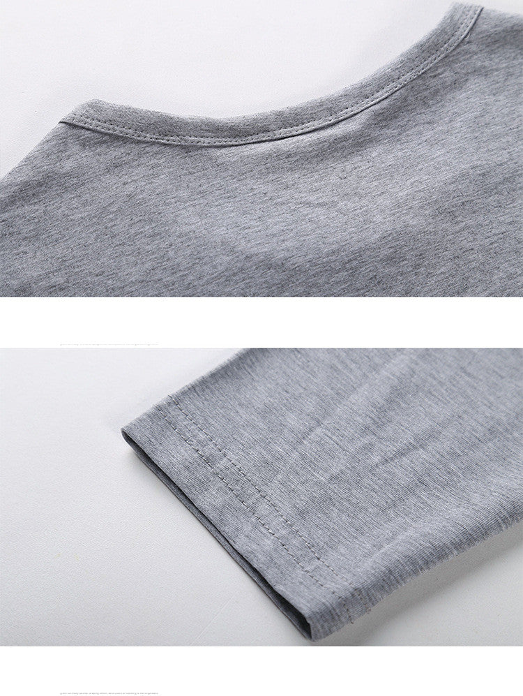 Solid Color Long Sleeve Shirt