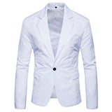 Single Row, One Button Casual Sports Jacket