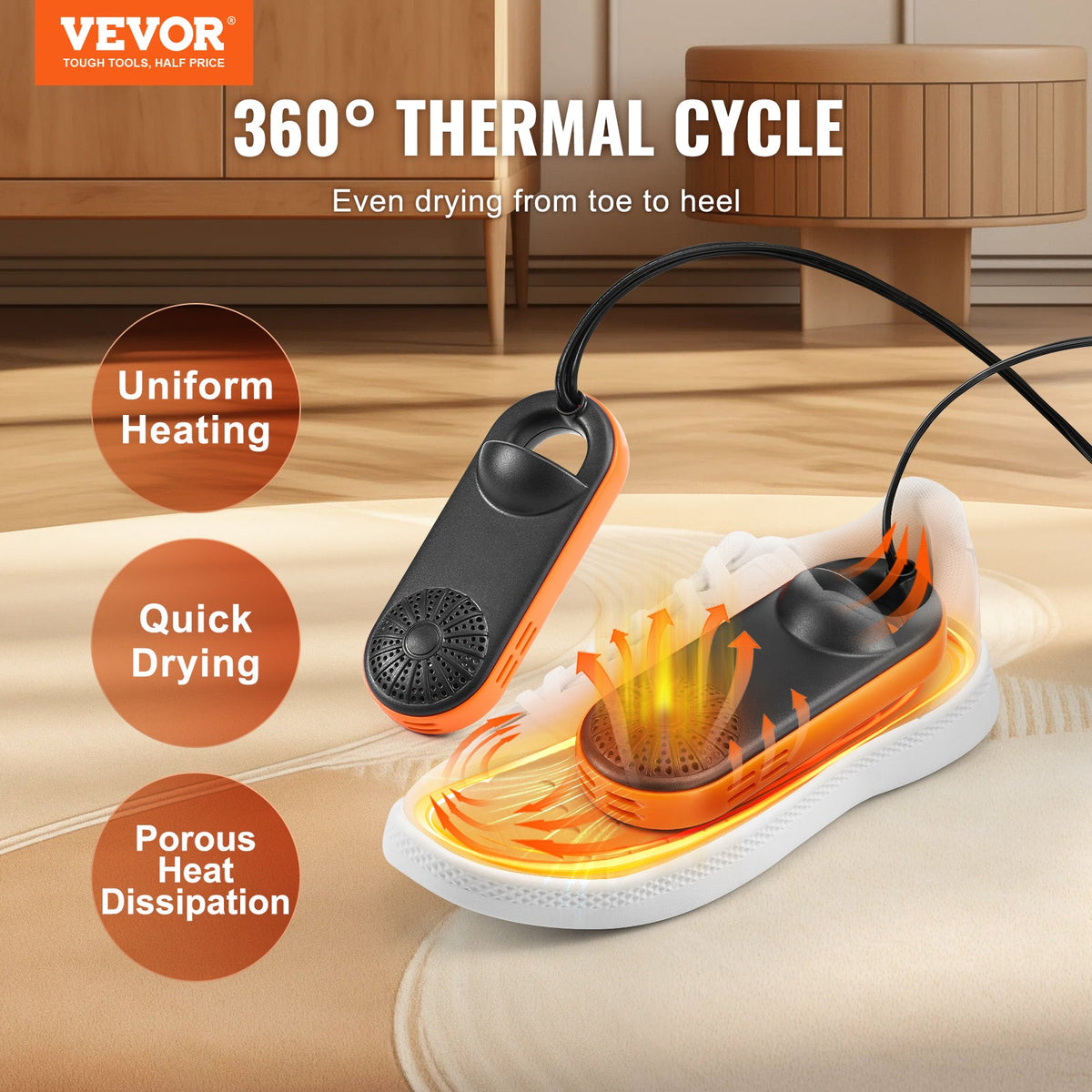 Toasty Boots Shoe & Boot Dryer (Ships Fast from U.S. Warehouse)