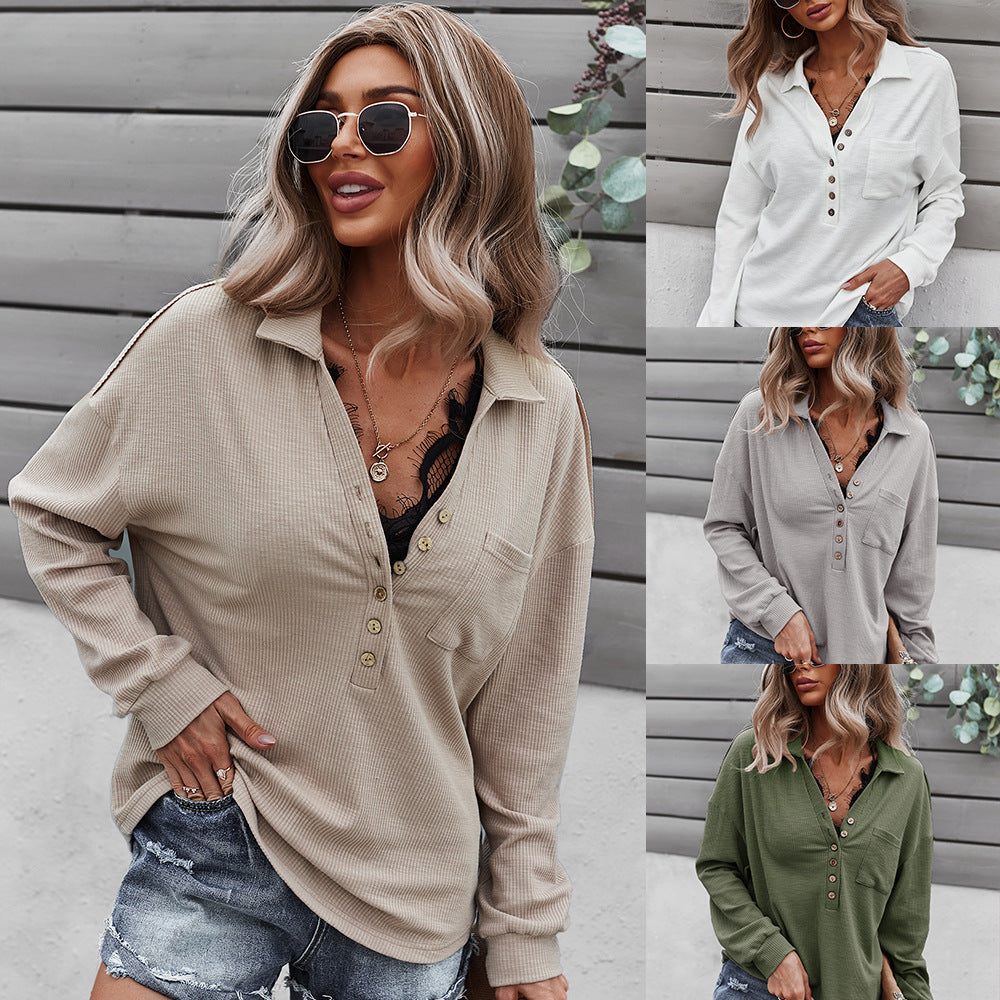 Women's Long-sleeved Sweater Sexy Top