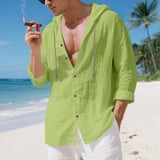 Casual Cardigan Beach Shirt