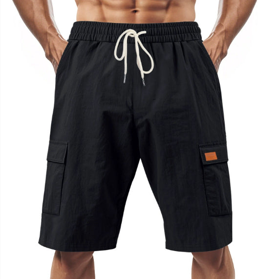 Linen Drawstring Shorts