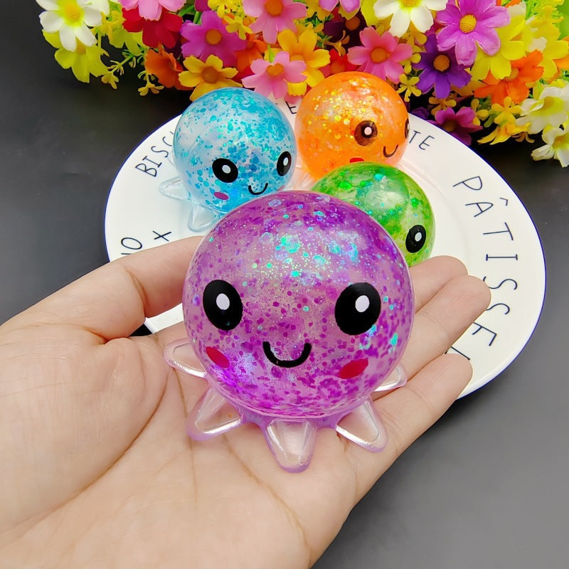Glitter Capybara Stress-relief Ball