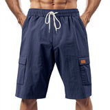 Linen Drawstring Shorts