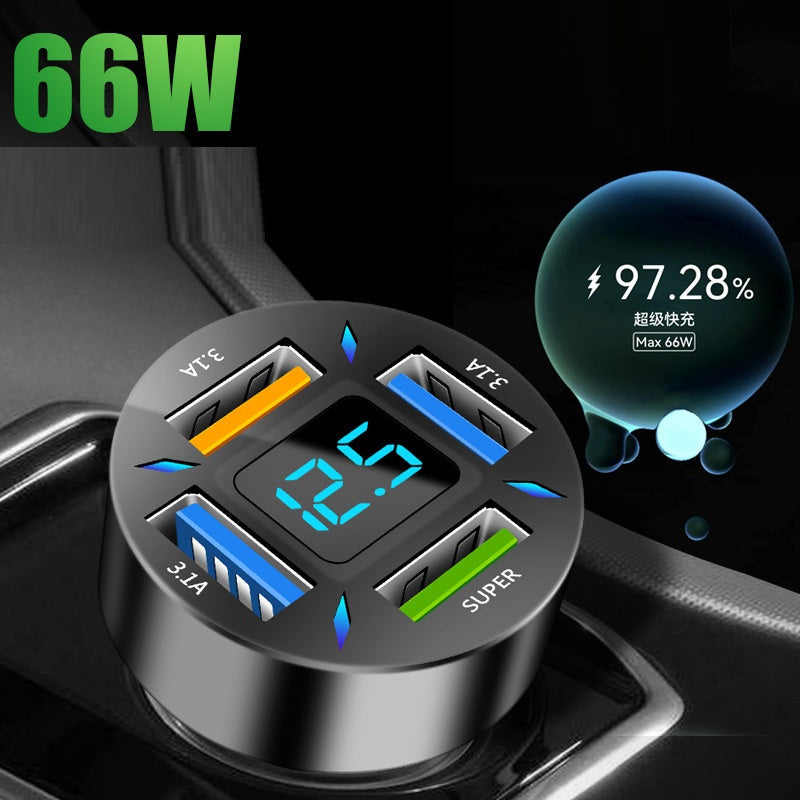 4USB Car Charger