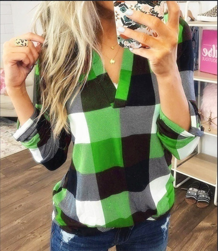 Stylish Plaid Flannel Shirt