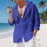 Casual Cardigan Beach Shirt