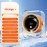 100-Speed Touchscreen Desk Fan: Desk, Wall or Hang It Anywhere