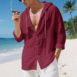 Casual Cardigan Beach Shirt