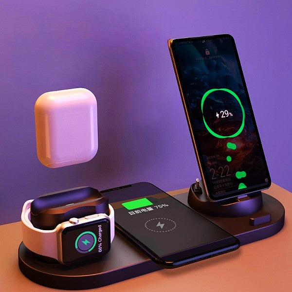 Fast Charging 6 In 1 Charging Dock Station